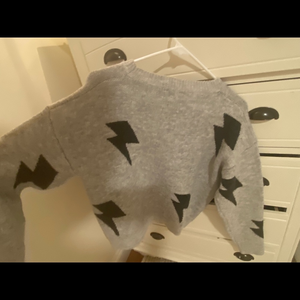 Stories Lighting Bolt Sweater - Picture 3 of 4